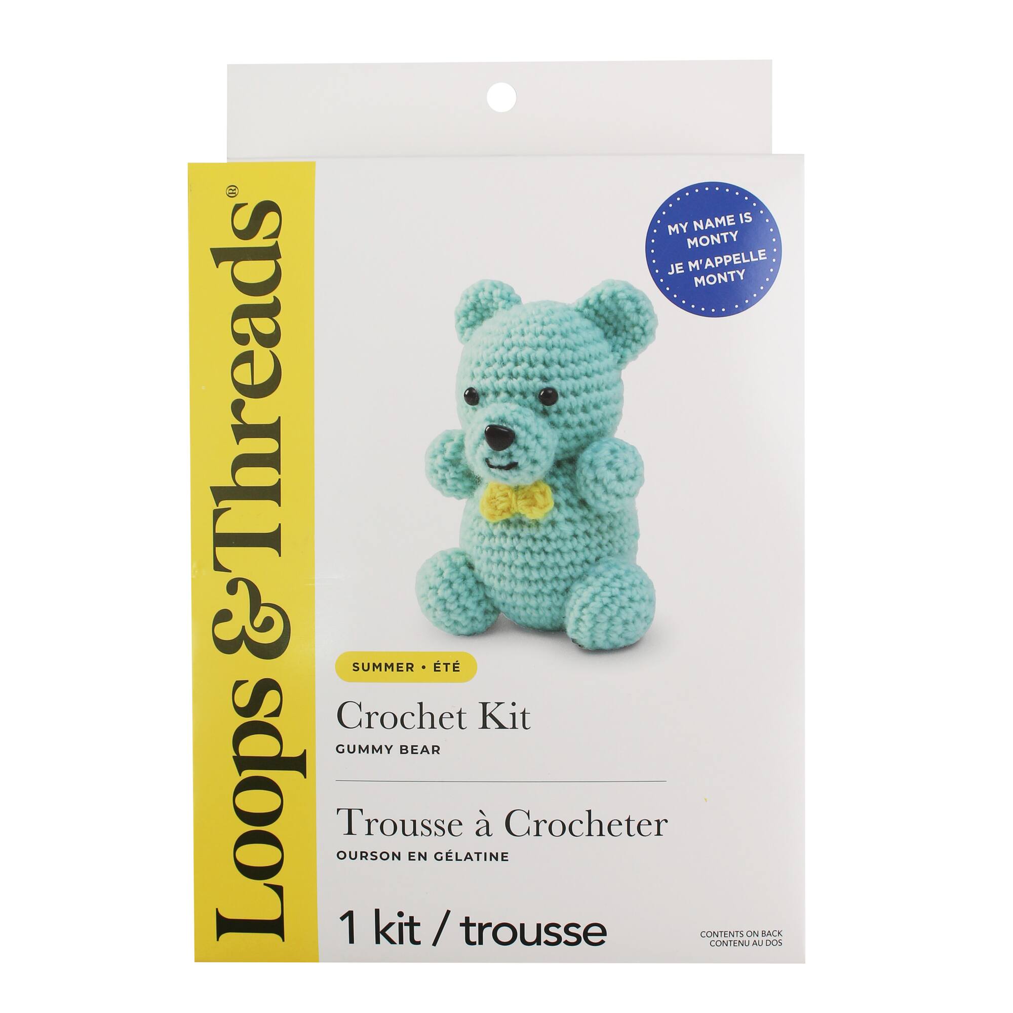Summer Gummy Bear Crochet Kit by Loops & Threads®